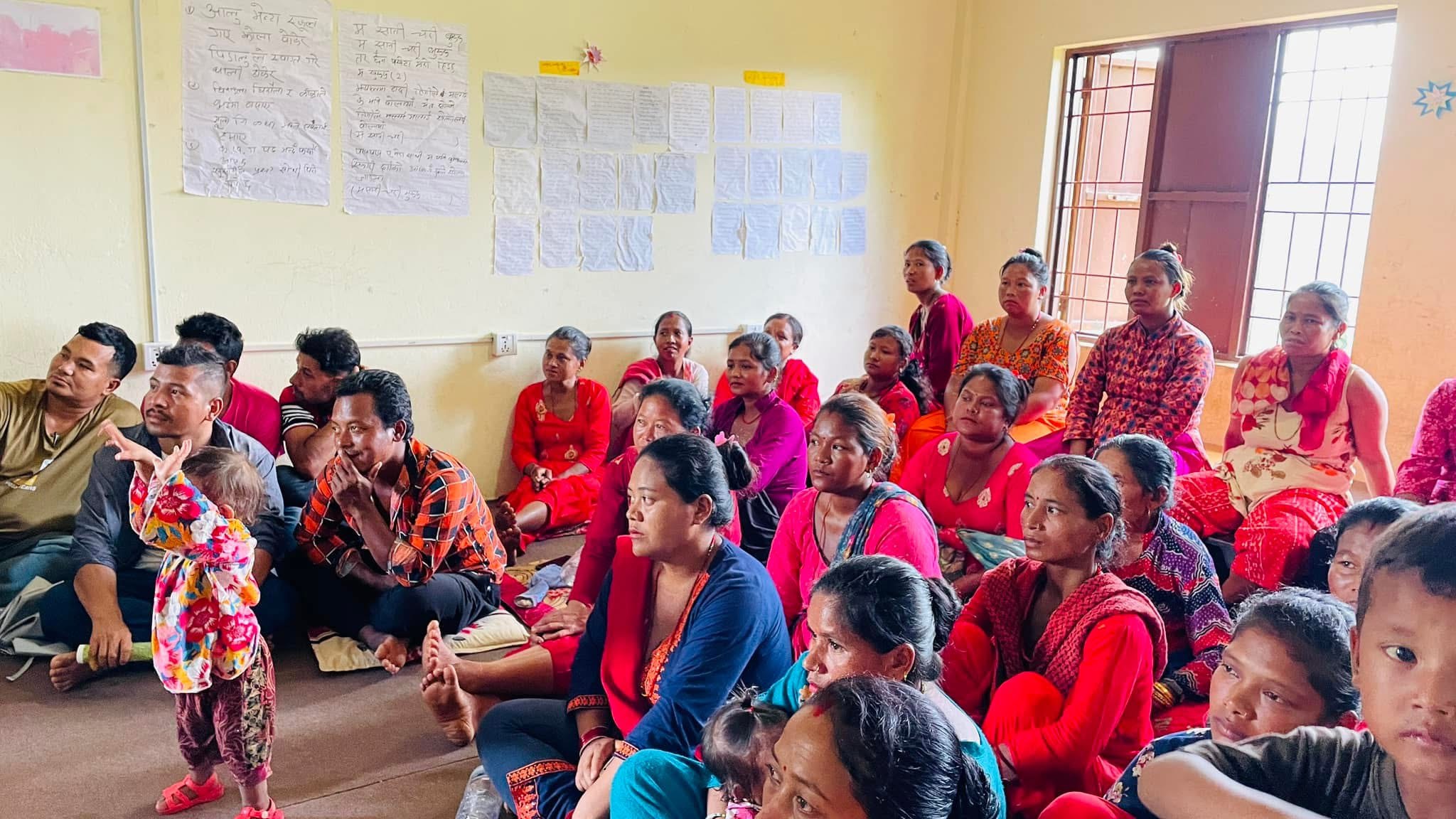 Heart of Nepal works with families in rural Nepal