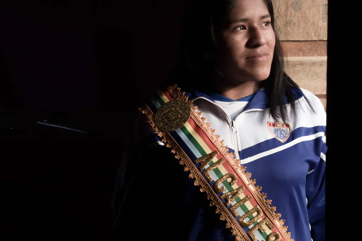 A portrait of Anaís