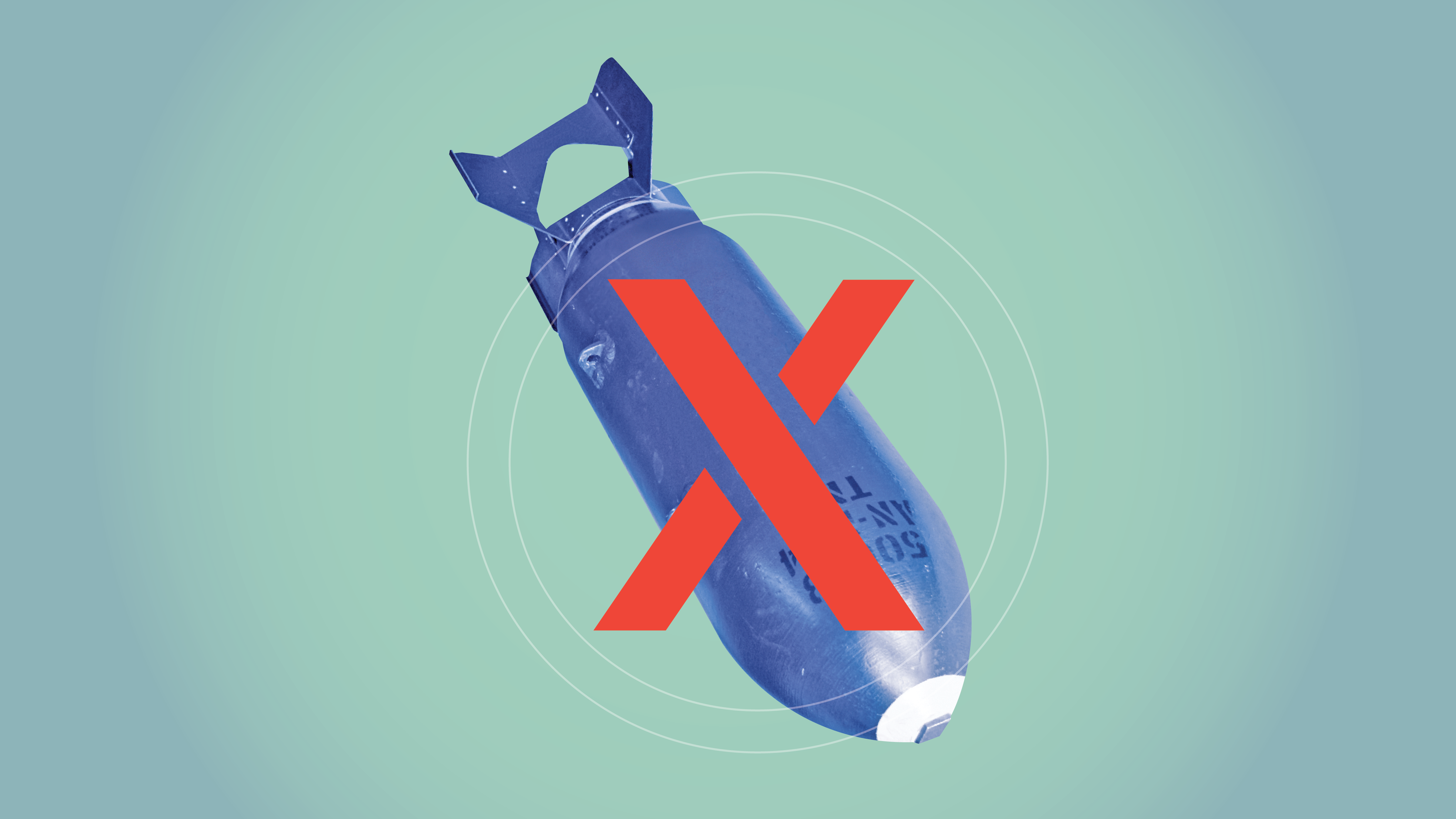 Illustration of a crossed out missile.