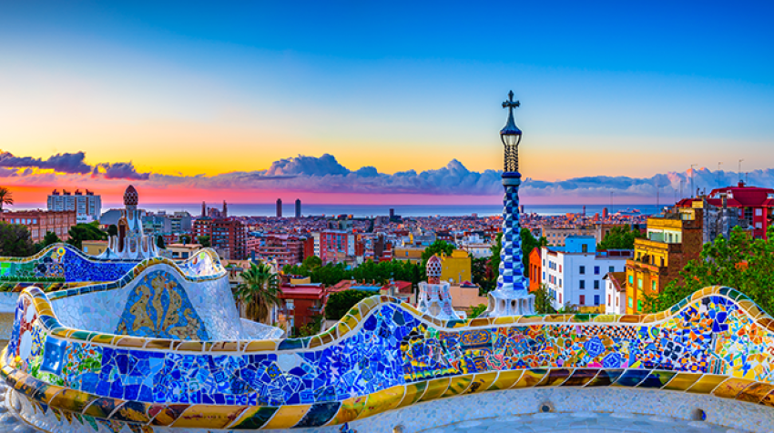 A view of Barcelona, Spain, site of the 2025 UNESCO World Conference on Cultural Policies and Sustainable Development, known as MONDIACULT. Adobe Stock 